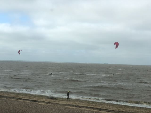 uk grey shoreline
